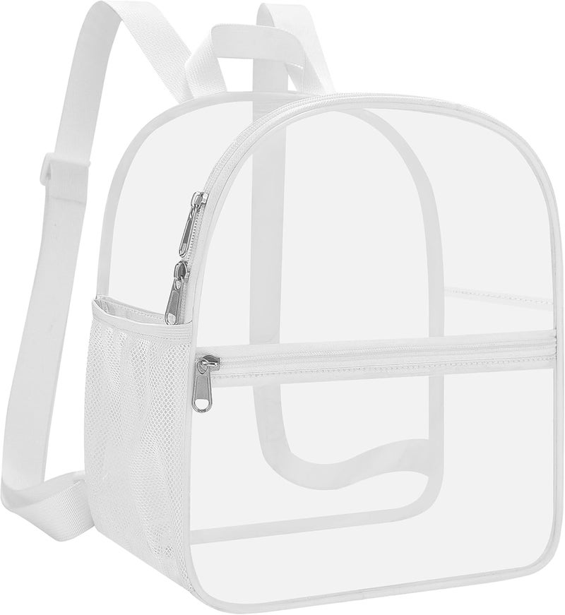 USPECLARE Clear Backpack Stadium Approved 12X11x6, Waterproof Clear Bag Stadium Backpack for Concert Work Sport Event - Image 3